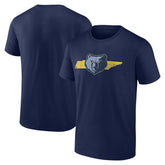 Memphis Grizzlies Announcer T-Shirt Navy - NBA