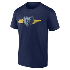 Memphis Grizzlies Announcer T-Shirt Navy - NBA
