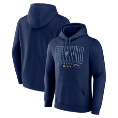 Memphis Grizzlies Huddle Pullover Hoodie Navy - NBA