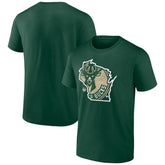 Milwaukee Bucks Huddle T-Shirt Hunter Green - NBA