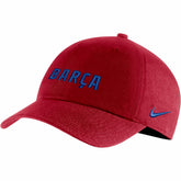 Barcelona Campus Performance Adjustable Hat Crimson | Nike Sale