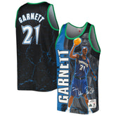 Kevin Garnett Minnesota Timberwolves 2003-04 Hardwood Classics Player Burst Tank Top Black - NBA