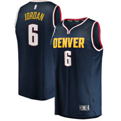 DeAndre Jordan Denver Nuggets Youth Fast Break Player Jersey Icon Editi- Navy - NBA
