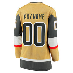 Vegas Golden Knights Fanatics Women's Home Breakaway Custom Jersey - - NHL
