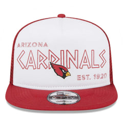 Arizona Cardinals New Era Banger 9FIFTY Trucker Snapback Hat White/Cardinal | NFL
