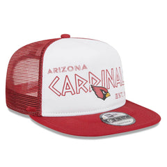 Arizona Cardinals New Era Banger 9FIFTY Trucker Snapback Hat White/Cardinal | NFL