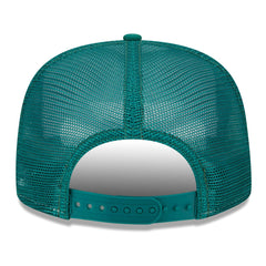 New York Jets New Era Banger 9FIFTY Trucker Snapback Hat White/Green | NFL