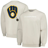 Milwaukee Brewers PLEASURES Ballpark Pullover Sweatshirt - MLB