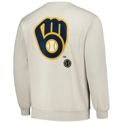 Milwaukee Brewers PLEASURES Ballpark Pullover Sweatshirt - MLB