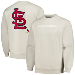 St. Louis Cardinals PLEASURES Ballpark Pullover Sweatshirt - MLB