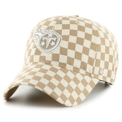 Tennessee Titans '47 Women's Vibe Check Clean Up Adjustable Hat Tan | 47 brand
