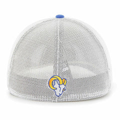 Los Angeles Rams '47 Leather Head Flex Hat Blue | 47 brand