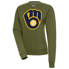 Milwaukee Brewers Antigua Women's Victory Pullover Sweatshirt - MLB