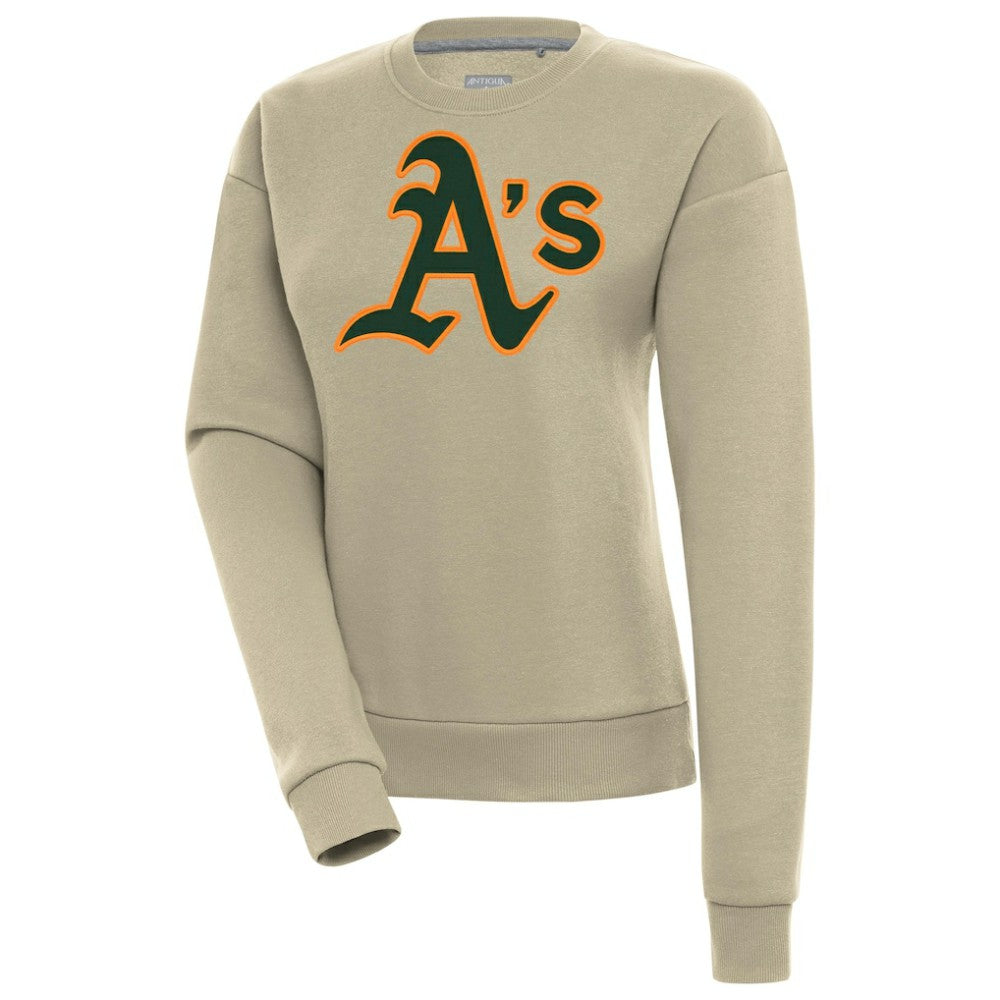 Athletics Antigua Women's Victory Pullover Sweatshirt - MLB