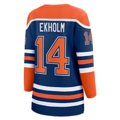 Mattias Ekholm Edmonton Oilers Women's Fanatics Home Breakaway Jersey - Royal - NHL