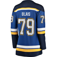 Sammy Blais St. Louis Blues Women's Fanatics Home Breakaway Jersey - Blue - NHL