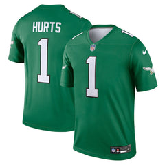 Jalen Hurts Philadelphia Eagles Legend Player Performance Top Kelly Green | Nike for Sale