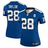 Jonathan Taylor Indianapolis Colts Women's Alternate Legend Player Performance Top Royal | Nike for Sale