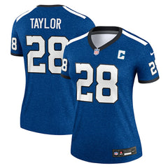 Jonathan Taylor Indianapolis Colts Women's Alternate Legend Player Performance Top Royal | Nike for Sale
