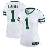 Ahmad Sauce Gardner New York Jets Women's Legend Player Performance Top Legacy White | Nike for Sale