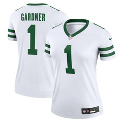 Ahmad Sauce Gardner New York Jets Women's Legend Player Performance Top Legacy White | Nike for Sale