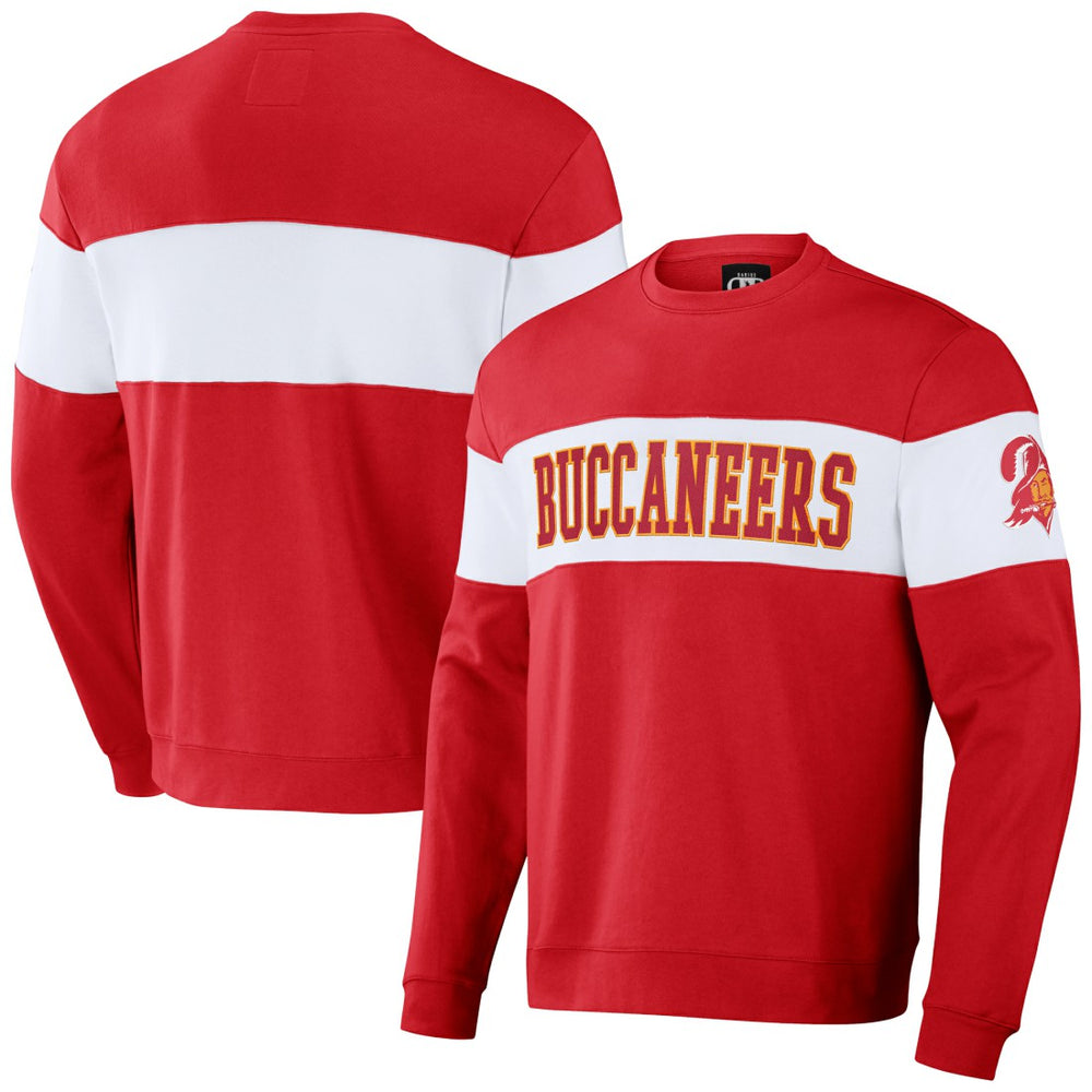Tampa Bay Buccaneers NFL x Darius Rucker Collection Team Color & White Pullover Sweatshirt Red | Fanatics