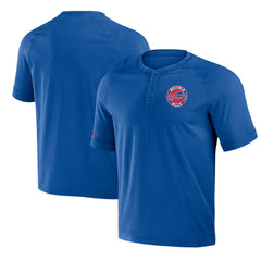 Buffalo Bills NFL x Darius Rucker Collection Washed Raglan Henley T-Shirt Royal | Fanatics