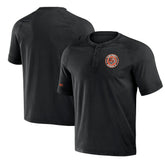 Cincinnati Bengals NFL x Darius Rucker Collection Washed Raglan Henley T-Shirt Black | Fanatics