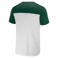 Green Bay Packers NFL x Darius Rucker Collection Colorblocked T-Shirt White/Green | Fanatics