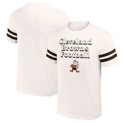 Cleveland Browns NFL x Darius Rucker Collection Vintage T-Shirt Cream | Fanatics