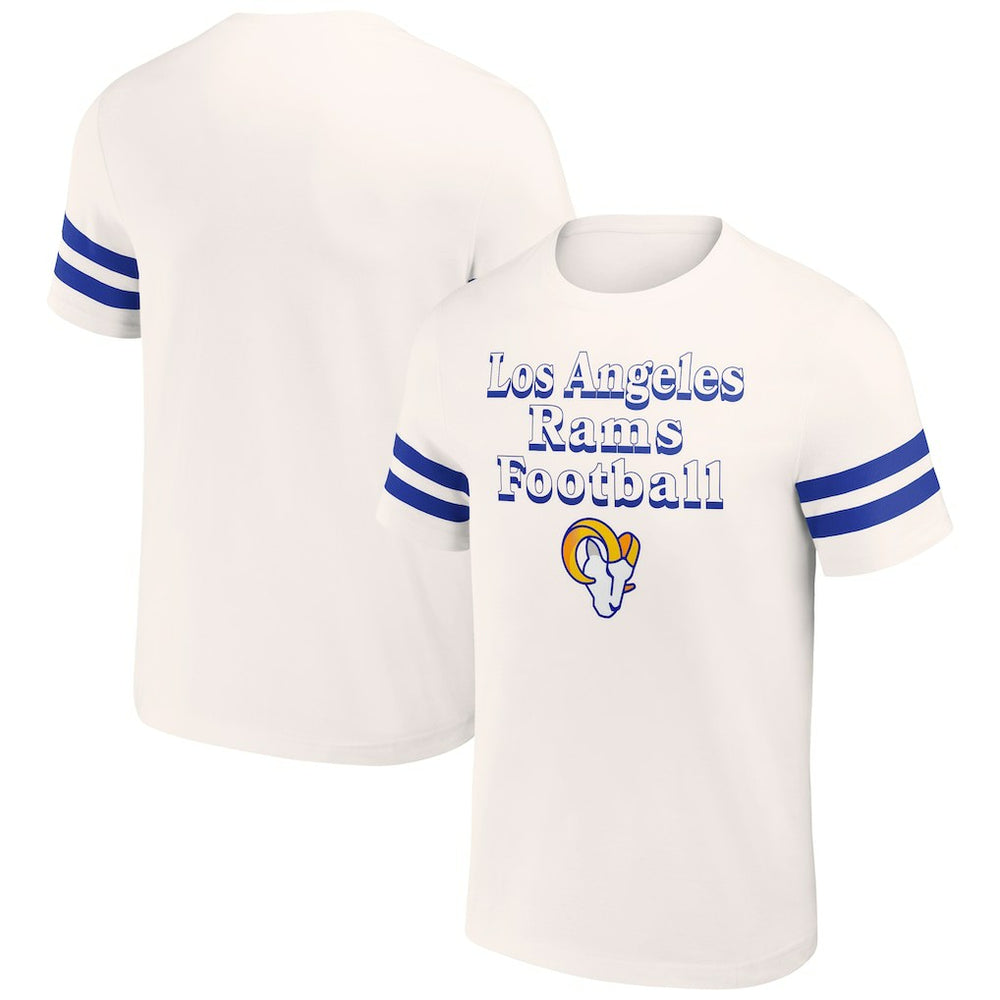 Los Angeles Rams NFL x Darius Rucker Collection Vintage T-Shirt Cream | Fanatics