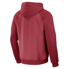 Arizona Cardinals NFL x Darius Rucker Collection Raglan Full-Zip Hoodie Cardinal | Fanatics