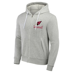 Arizona Cardinals NFL x Darius Rucker Collection Domestic Full-Zip Hoodie Heather Gray | Fanatics