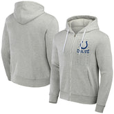 Indianapolis Colts NFL x Darius Rucker Collection Domestic Full-Zip Hoodie Heather Gray | Fanatics