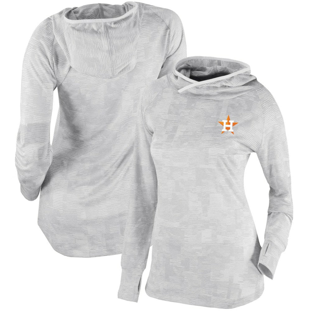 Houston Astros Columbia Women's Omni-Wick Sunday Ball Pullover Hoodie - MLB