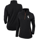 Chicago White Sox Columbia Women's Omni-Wick Outward Nine Quarter-Zip Pullover Top - MLB