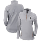 Chicago White Sox Columbia Women's Omni-Wick Outward Nine Quarter-Zip Pullover Top - MLB