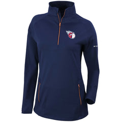 Cleveland Guardians Columbia Women's Omni-Wick Outward Nine Quarter-Zip Pullover Top - MLB