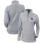 New York Yankees Columbia Women's Omni-Wick Outward Nine Quarter-Zip Pullover Top - MLB
