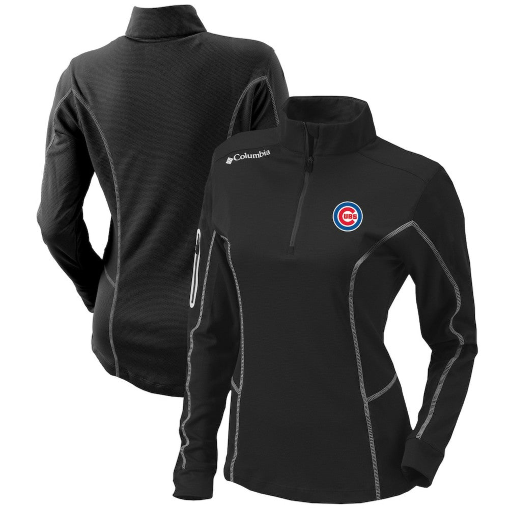 Chicago Cubs Columbia Women's Omni-Wick Shotgun Quarter-Zip Pullover Top - MLB