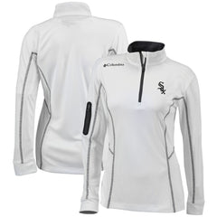 Chicago White Sox Columbia Women's Omni-Wick Shotgun Quarter-Zip Pullover Top - MLB