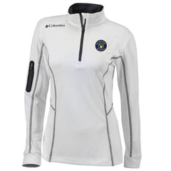 Milwaukee Brewers Columbia Women's Omni-Wick Shotgun Quarter-Zip Pullover Top - MLB