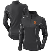 San Francisco Giants Columbia Women's Omni-Wick Shotgun Quarter-Zip Pullover Top - MLB