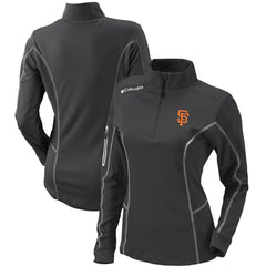 San Francisco Giants Columbia Women's Omni-Wick Shotgun Quarter-Zip Pullover Top - MLB