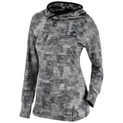 Miami Marlins Columbia Women's Omni-Wick Sunday Ball Pullover Hoodie - MLB