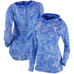 Texas Rangers Columbia Women's Omni-Wick Sunday Ball Pullover Hoodie - MLB