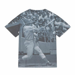 Pete Rose Cincinnati Reds Mitchell & Ness Cooperstown Collection Highlight Sublimated Player Graphic T-Shirt T-shirts - MLB