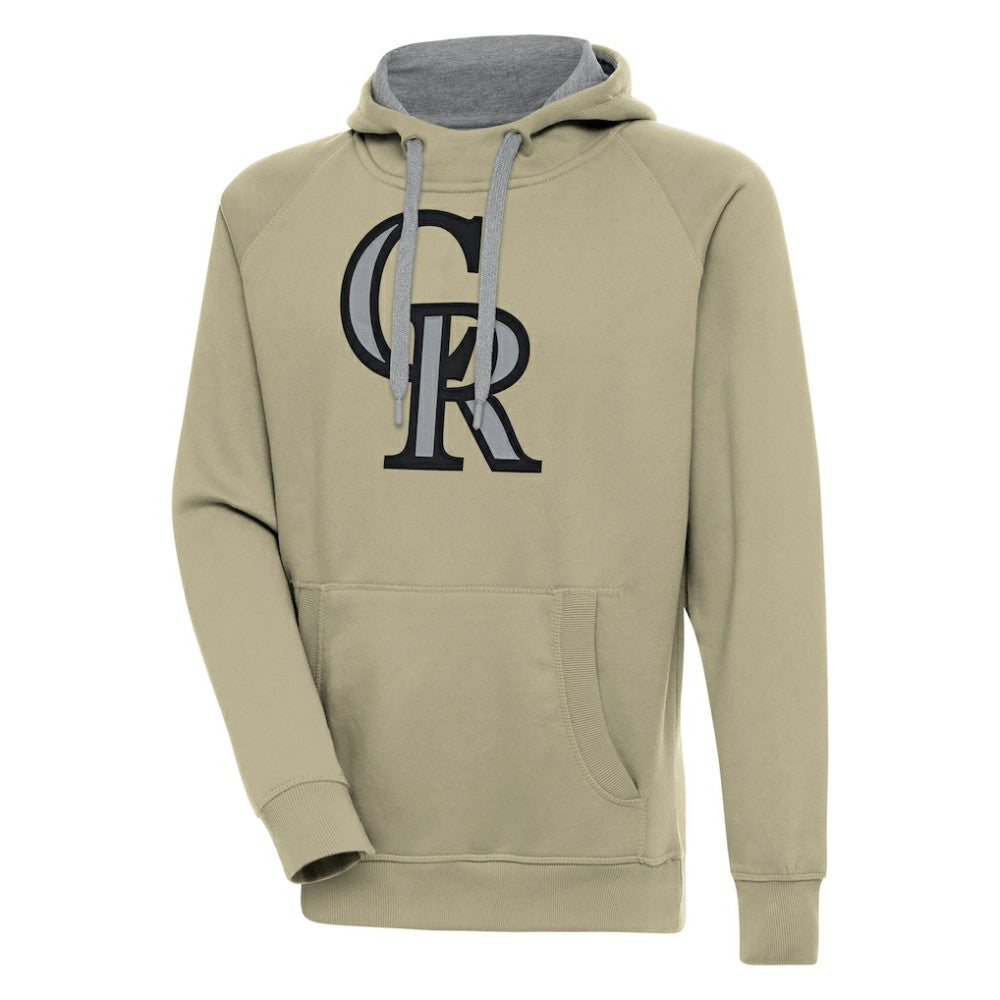 Colorado Rockies Antigua Victory Pullover Hoodie - MLB