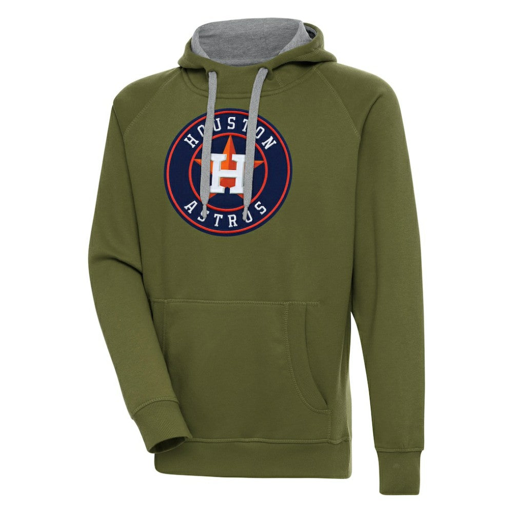 Houston Astros Antigua Victory Pullover Hoodie - MLB