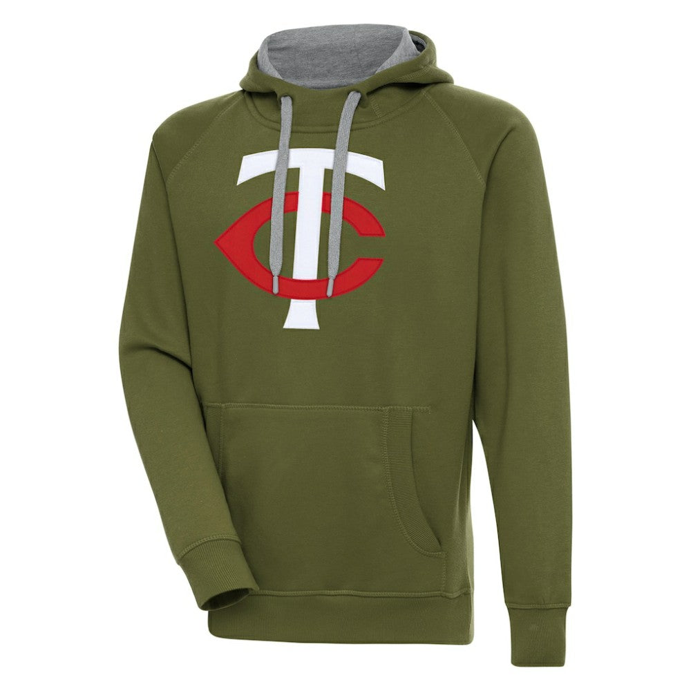 Minnesota Twins Antigua Victory Pullover Hoodie - MLB
